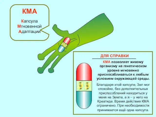 КМА Капсула Мгновенной Адаптации