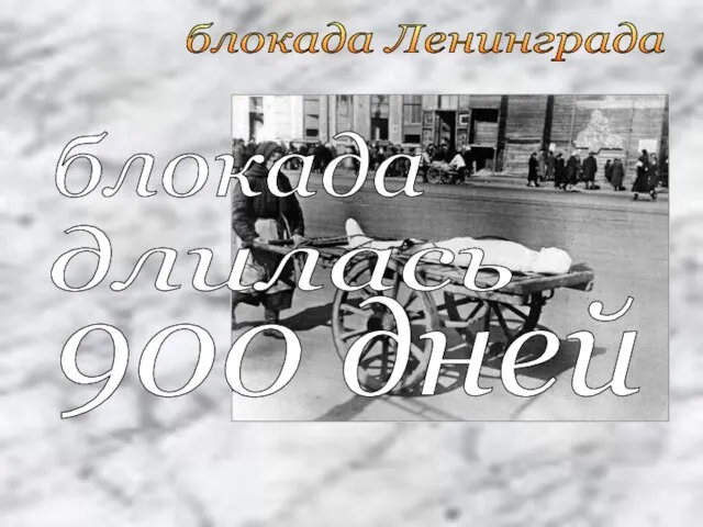 блокада Ленинграда блокада длилась 900 дней
