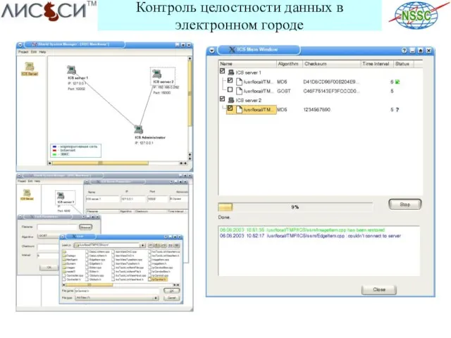 Контроль целостности данных в электронном городе