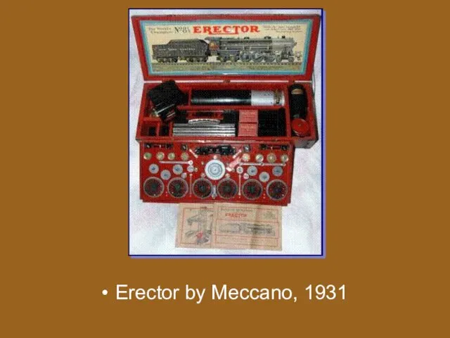 Erector by Meccano, 1931