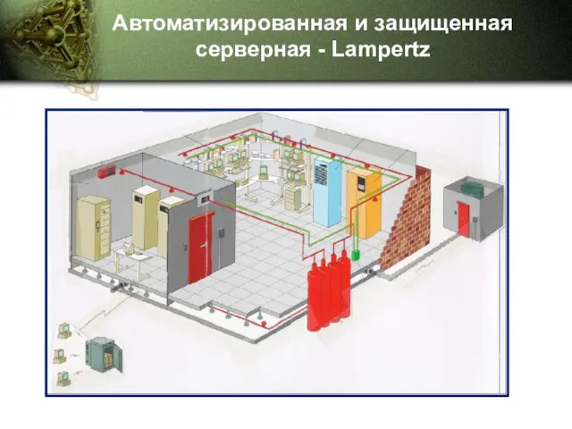 Автоматизированная и защищенная серверная - Lampertz