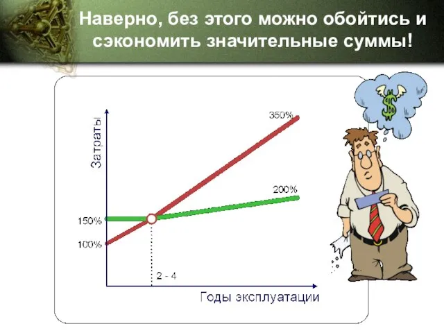 Наверно, без этого можно обойтись и сэкономить значительные суммы!