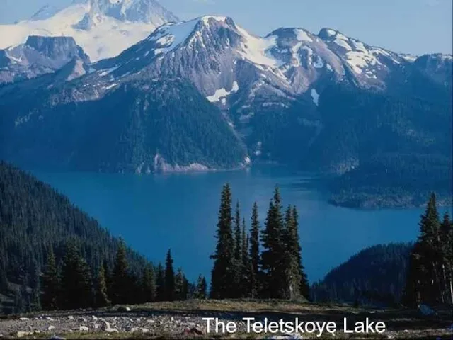 The Teletskoye Lake