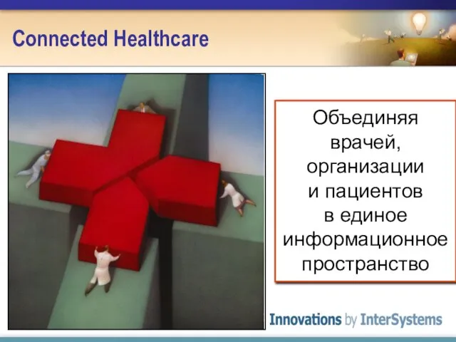 Connected Healthcare Объединяя врачей, организации и пациентов в единое информационное пространство