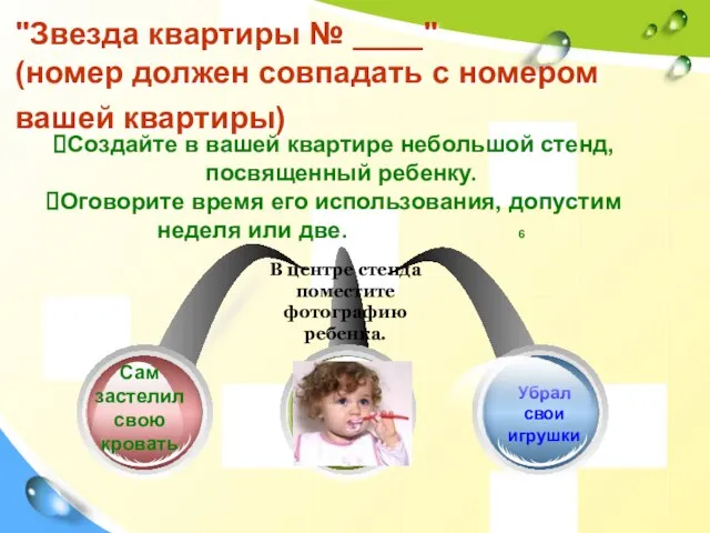 "Звезда квартиры № ____" (номер должен совпадать с номером вашей квартиры) В