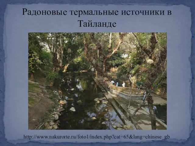 Радоновые термальные источники в Тайланде http://www.nakurorte.ru/foto1/index.php?cat=65&lang=chinese_gb