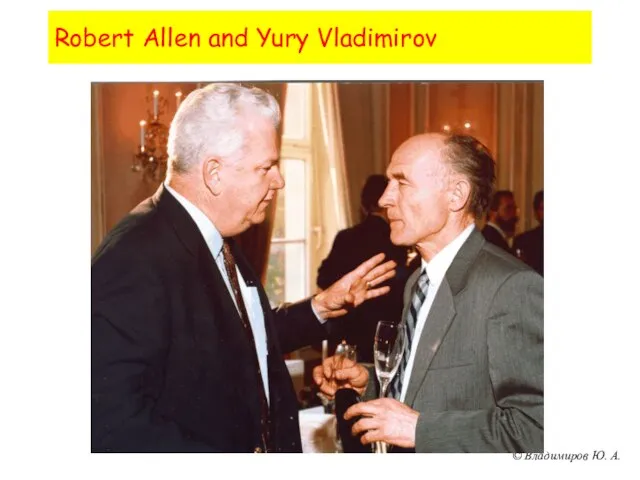 Robert Allen and Yury Vladimirov