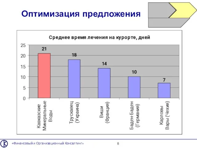 Оптимизация предложения «Финансовый и Организационный Консалтинг»