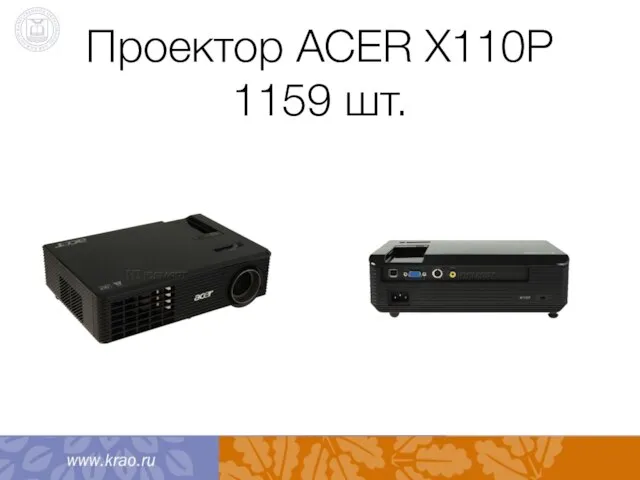 Проектор ACER X110P 1159 шт.