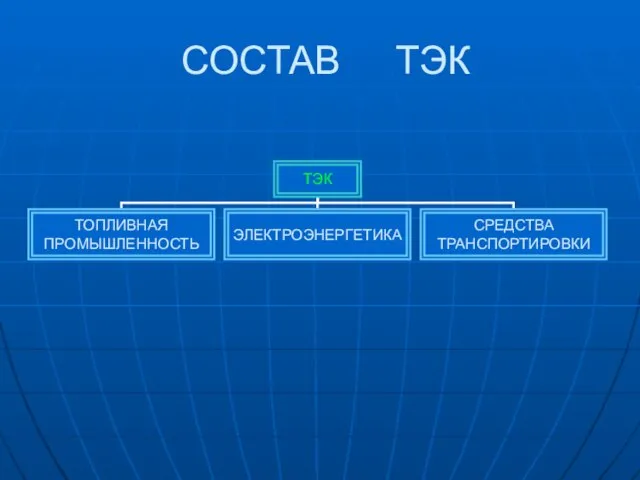 СОСТАВ ТЭК