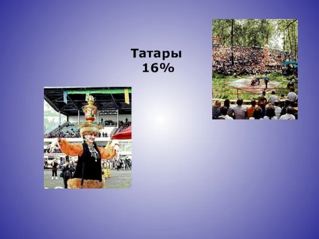 Татары 16%