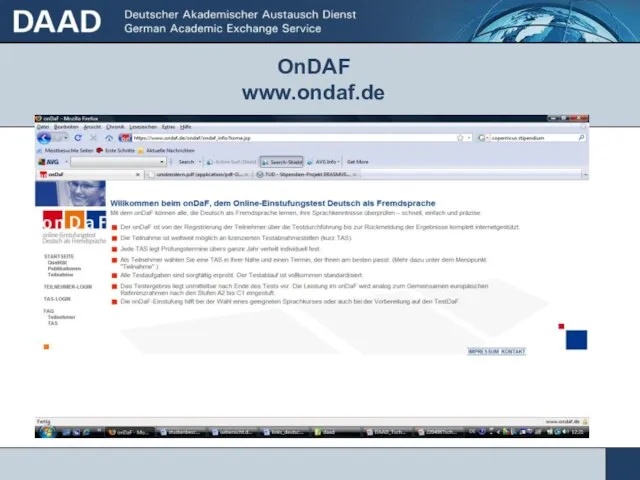 OnDAF www.ondaf.de