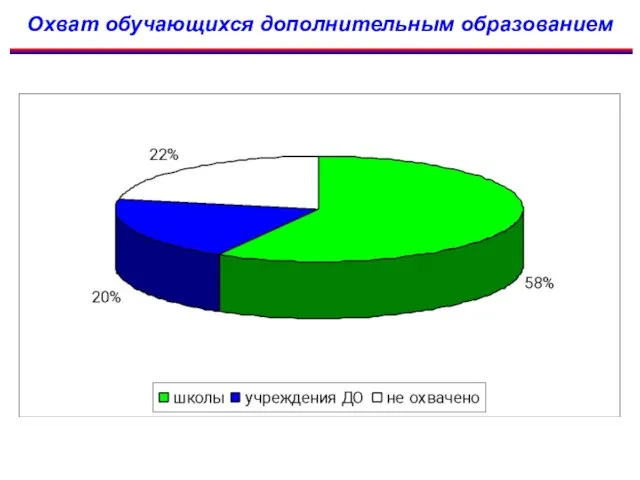 Охват обучающихся дополнительным образованием