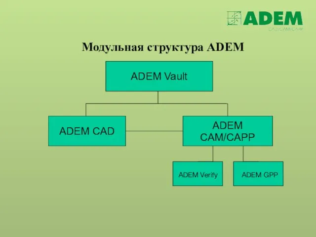 Модульная структура ADEM