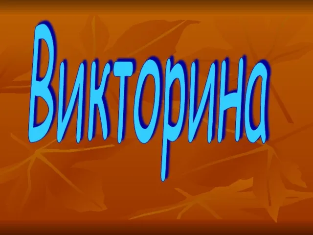 Викторина