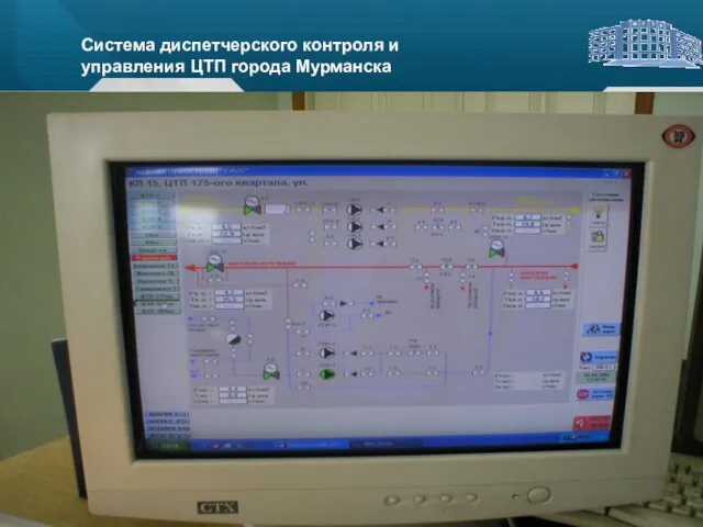 . . Система диспетчерского контроля и управления ЦТП города Мурманска