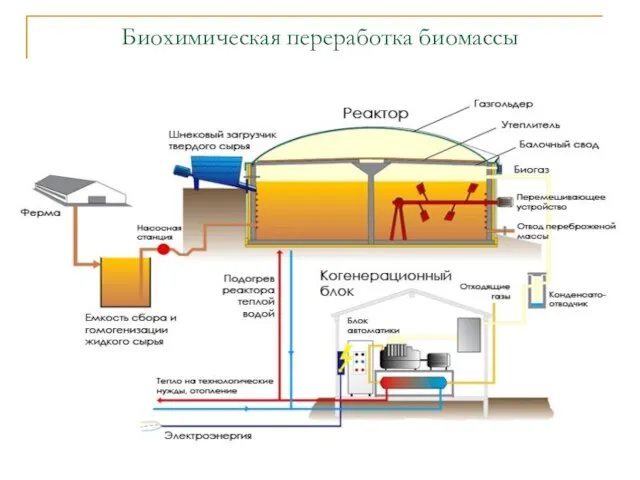 Биохимическая переработка биомассы