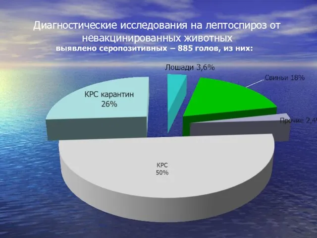 Диагностические исследования на лептоспироз от невакцинированных животных