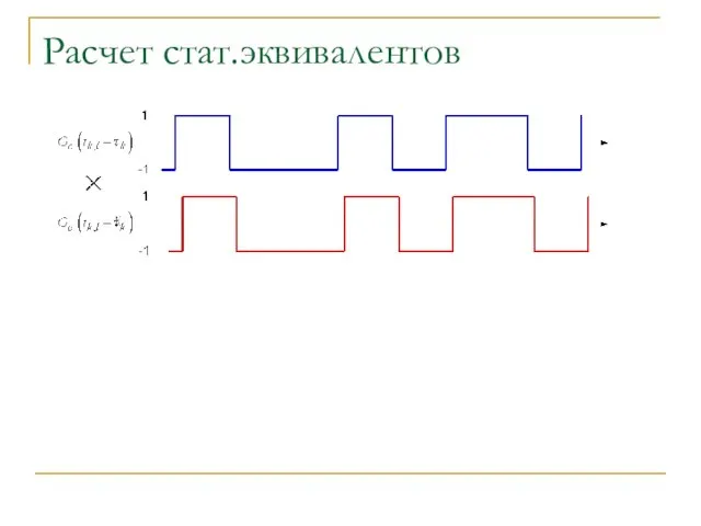 Расчет стат.эквивалентов