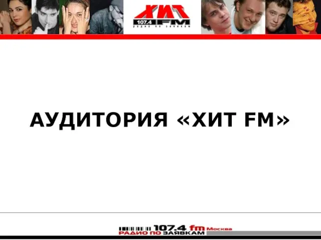 АУДИТОРИЯ «ХИТ FM»