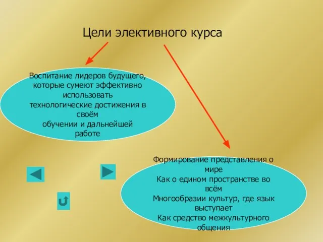 Цели элективного курса Воспитание лидеров будущего, которые сумеют эффективно использовать технологические достижения