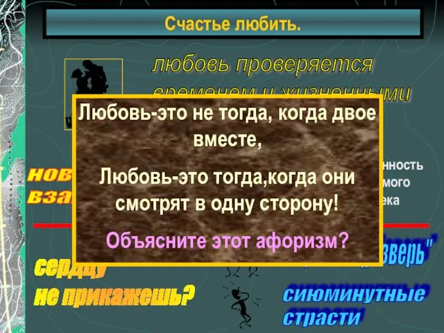 Счастье любить. новая система взаимоотношений сердцу не прикажешь? Любовь-это не тогда, когда