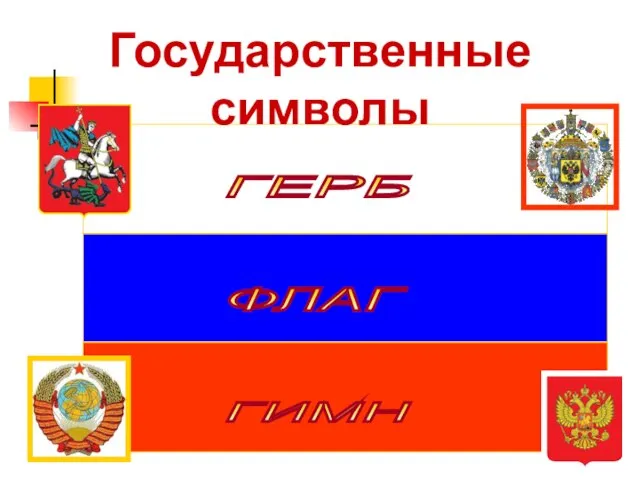 * ГЕРБ ФЛАГ ГИМН Государственные символы