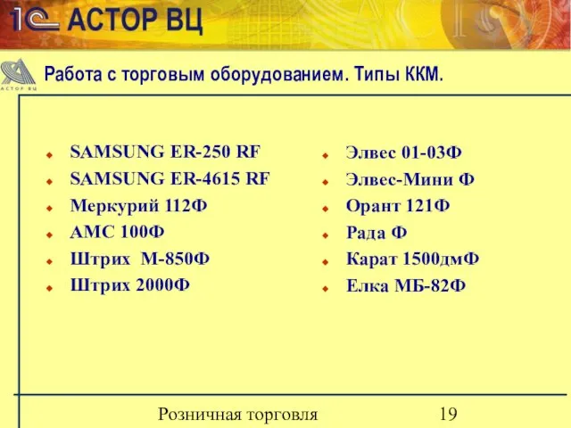 Розничная торговля SAMSUNG ER-250 RF SAMSUNG ER-4615 RF Меркурий 112Ф АМС 100Ф