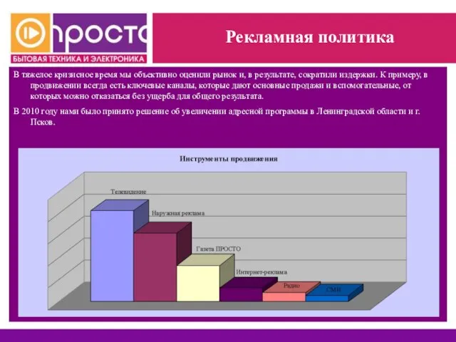 В тяжелое кризисное время мы объективно оценили рынок и, в результате, сократили