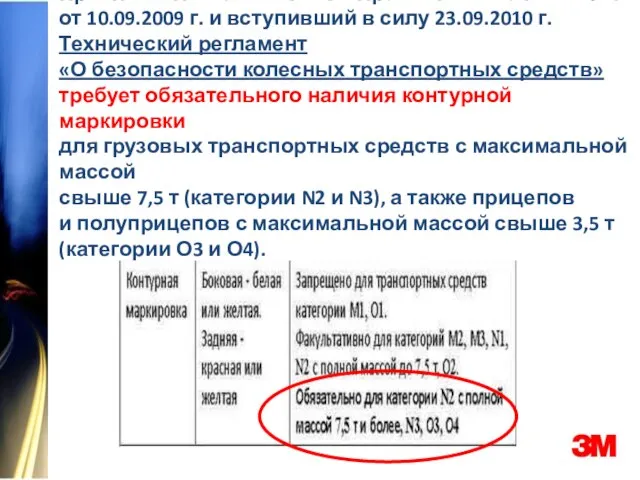 Принятый Постановлением Правительства РФ № 720 от 10.09.2009 г. и вступивший в