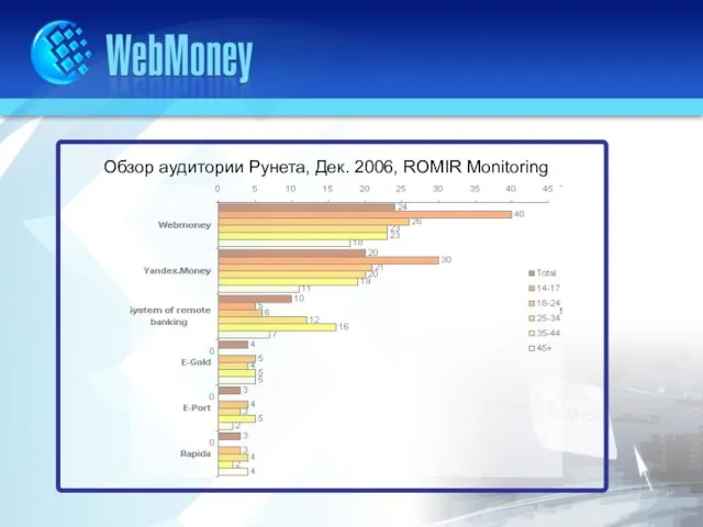 Обзор аудитории Рунета, Дек. 2006, ROMIR Monitoring