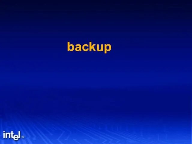 backup