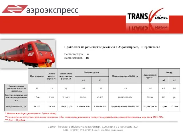 115054, Москва, 5-й Монетчиковский пер., д.20, стр.3, 3 этаж, офис 302 Тел