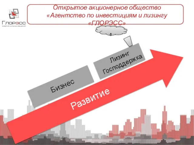 Открытое акционерное общество «Агентство по инвестициям и лизингу «ГЛОРЭСС»