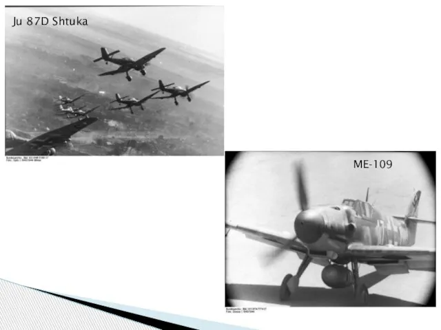 ME-109 Ju 87D Shtuka