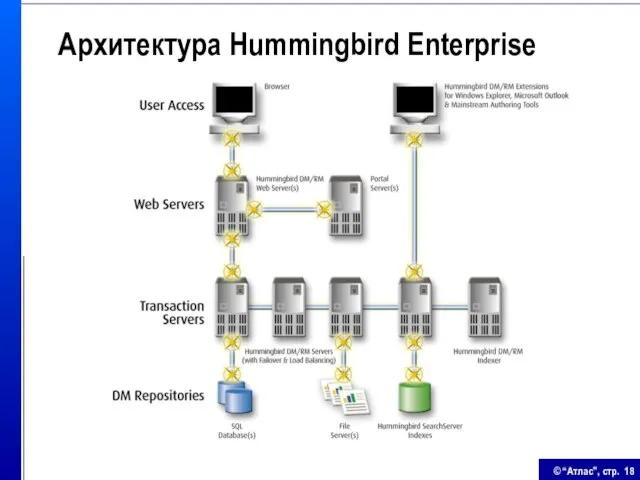 Архитектура Hummingbird Enterprise