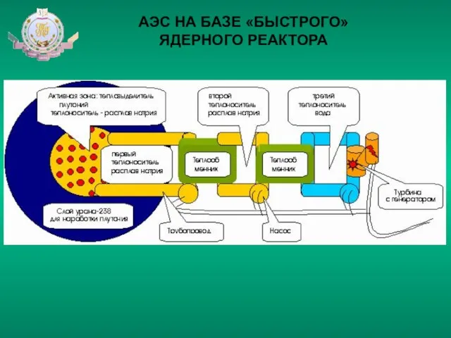 АЭС НА БАЗЕ «БЫСТРОГО» ЯДЕРНОГО РЕАКТОРА