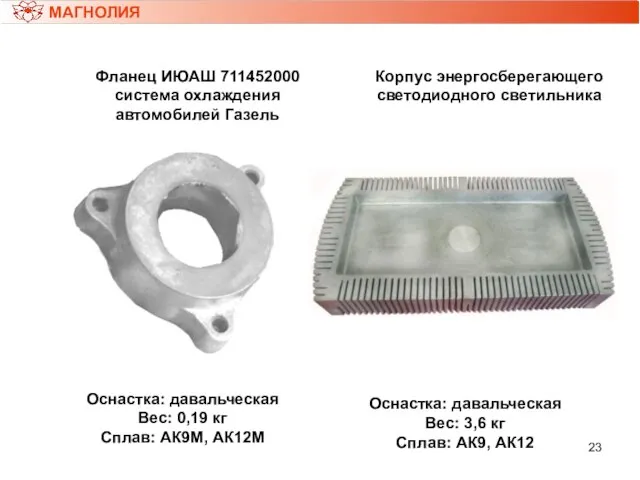 МАГНОЛИЯ Фланец ИЮАШ 711452000 система охлаждения автомобилей Газель Оснастка: давальческая Вес: 0,19