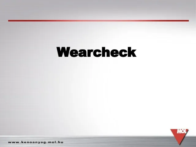 Wearcheck