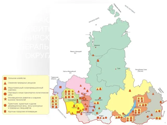 ТОЧКИ ОПЕРЕЖАЮЩЕГО РАЗВИТИЯ СИБИРСКОГО ФЕДЕРАЛЬНОГО ОКРУГА