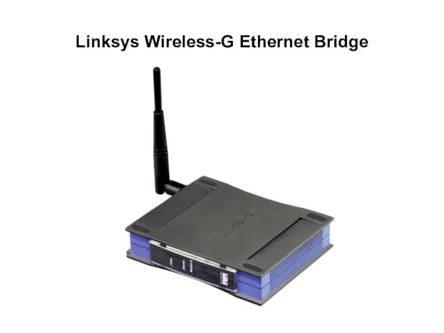 Linksys Wireless-G Ethernet Bridge