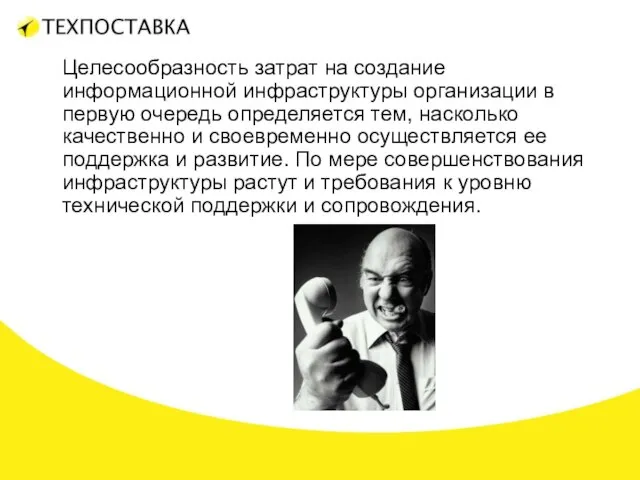 Целесообразность затрат на создание информационной инфраструктуры организации в первую очередь определяется тем,