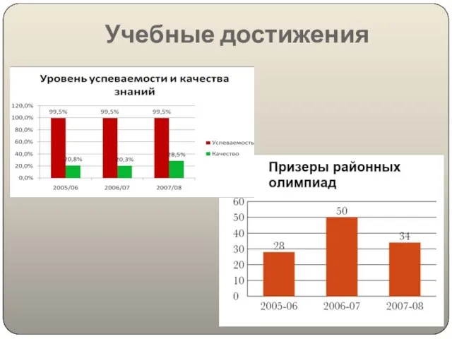 Учебные достижения