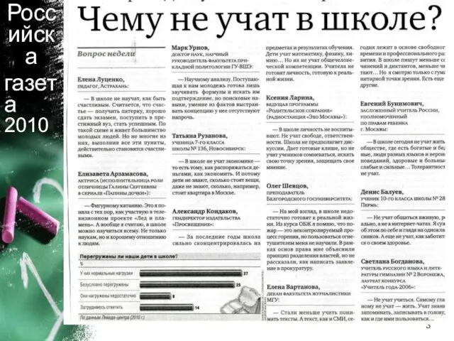 Российска газета 2010