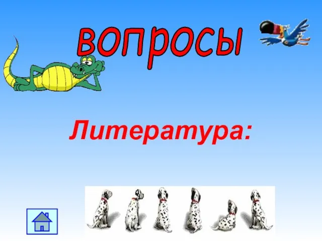 Литература: вопросы