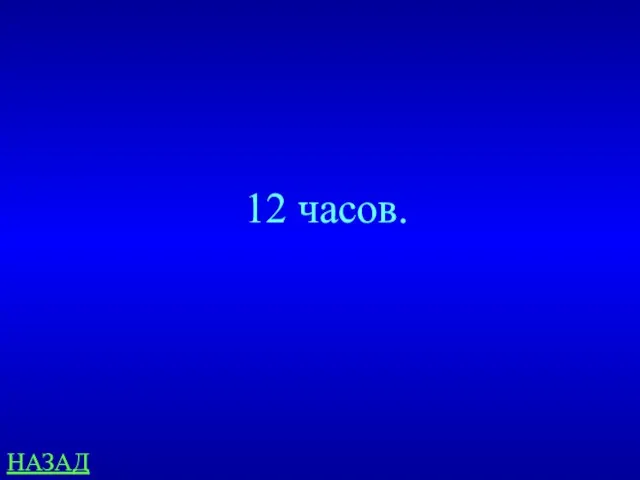 НАЗАД 12 часов.