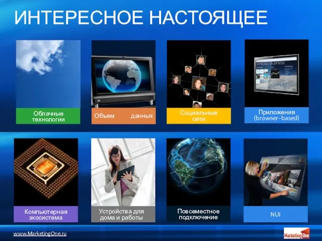 ИНТЕРЕСНОЕ НАСТОЯЩЕЕ www.MarketingOne.ru