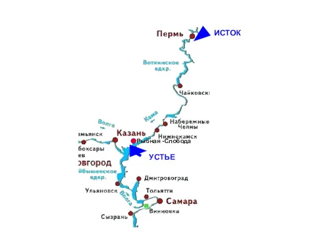 ИСТОК УСТЬЕ Рыбная -Слобода