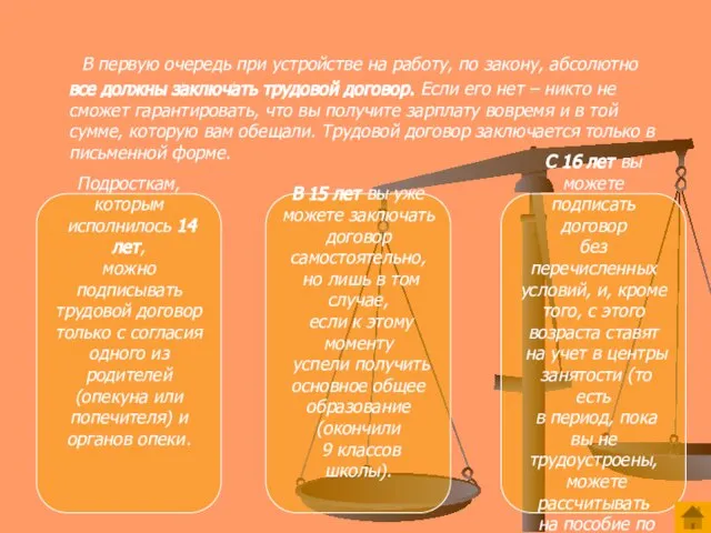 В первую очередь при устройстве на работу, по закону, абсолютно все должны