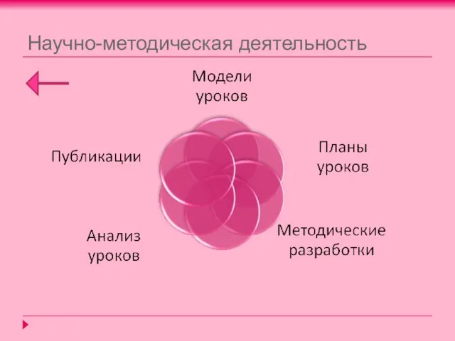 Научно-методическая деятельность